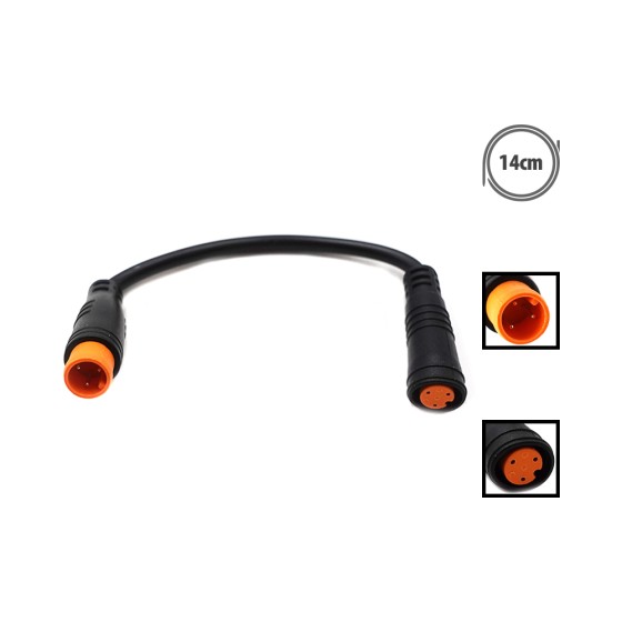 Convertisseur 3 pins male / femelle pour trottinette électrique - Wattiz