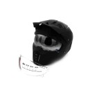 Casque street FRV noir mat (taille S à XL) pour trottinette électrique - Wattiz