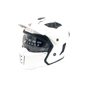 White  street helmet (size S to XL)