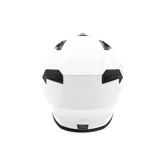 Casque street FRV blanc (taille S à XL) pour trottinette électrique - Wattiz
