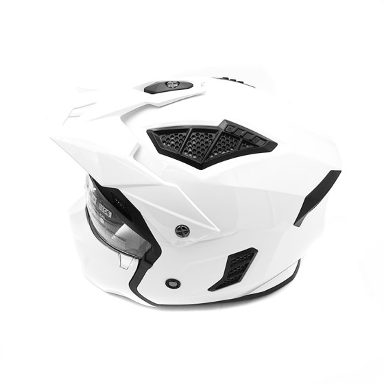 Casque street FRV blanc (taille S à XL) pour trottinette électrique - Wattiz