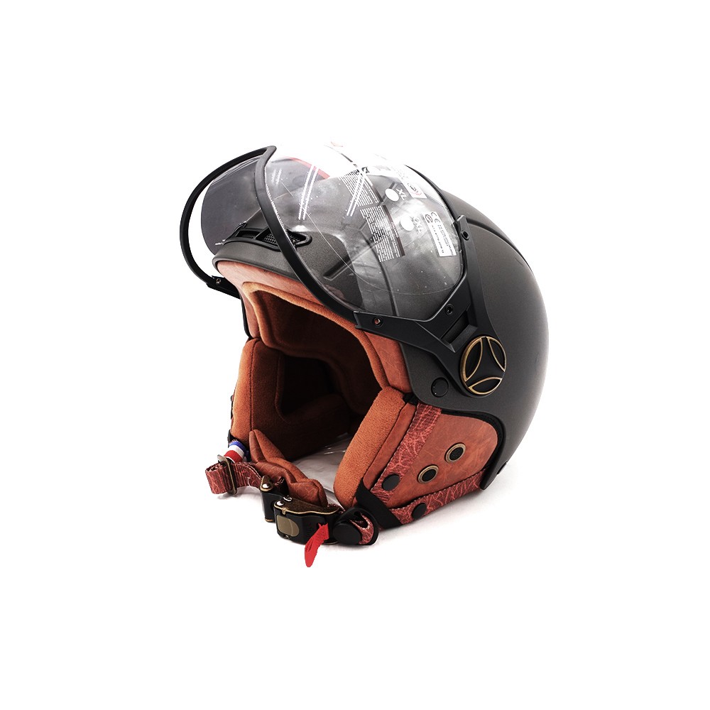 JET  Mattgraphithelm (Größe S bis XL)