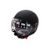 Matte black JET  helmet (size S to XL)