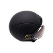Matte black JET  helmet (size S to XL)