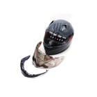 Casque intégral FRV  gris  (taille S à XL) pour trottinette électrique - Wattiz