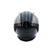 Casco integral gris (talla S a XL)