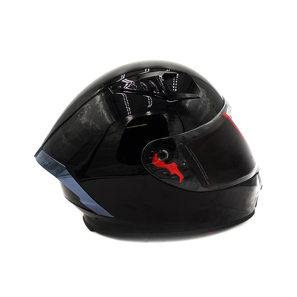 black full face helmet (size S to XL)