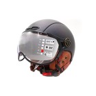 Casque JET FRV vert mat caméléon pour trottinette électrique - Wattiz