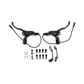 Kit de frenos hidráulicos de 4 pistones Conector estanco (2 pinzas rectas)