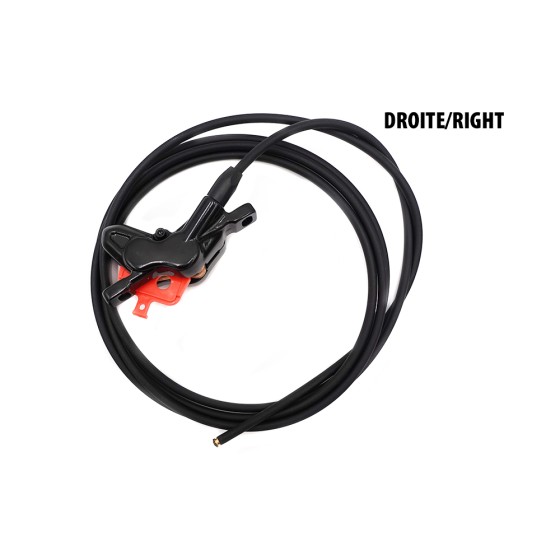 Kit Freins Hydrauliques 4 Pistons Connecteur Etanche (Av Droite+Ar Droite) pour trottinette électrique - wattiz