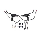 Kit Freins Hydrauliques 4 Pistons Connecteur Etanche (Gauche+Droite) pour trottinette électrique - wattiz