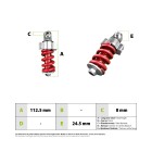 Amortisseur Ar Kugoo S1 pour trottinette électrique - wattiz