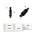 Amortisseur avant et arriere Z10X pour trottinette électrique - wattiz