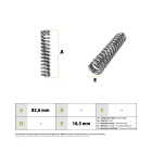 Amortisseur / ressort avant pour Zéro 8 pour trottinette électrique - wattiz