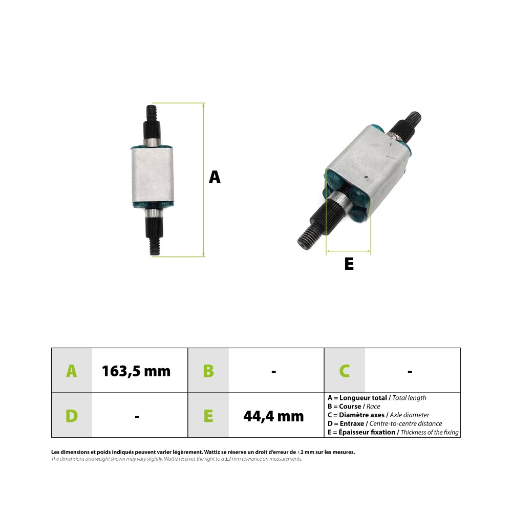 Soft suspension cartridge