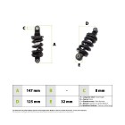 Amortisseur arriere Kukirin G2 Max pour trottinette électrique - wattiz