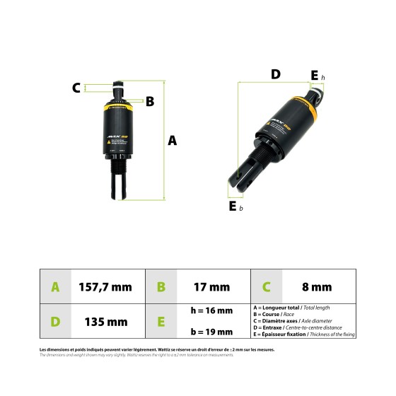 Amortisseur arrière Ninebot Max G2 pour trottinette électrique - wattiz