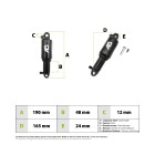 Amortisseur A5 RR1 165mm pour trottinette électrique - wattiz