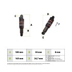 Amortisseur Meroca 165mm pour trottinette électrique - wattiz