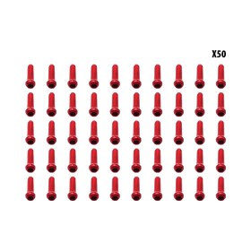 Red cable stops x50 pcs for electric scooter - Watiiz