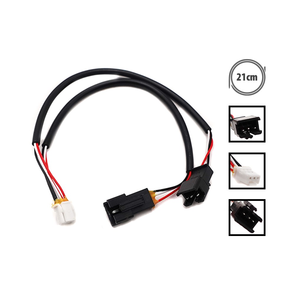 Adapter-Kabel für seitliche Beleuchtung Kukirin M4 Max für Elektro-Tretroller - Wattiz