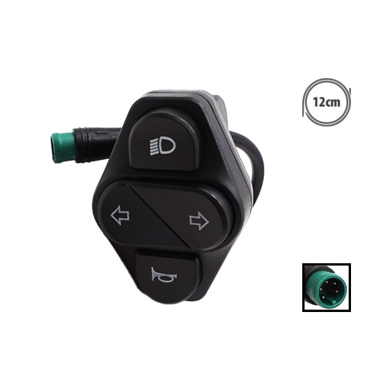 Interrupteur eclairage Kukirin M4 Max pour trottinette électrique - Wattiz