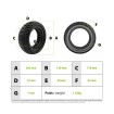 Solid tire 8.5x2.6 for electric scooter - wattiz
