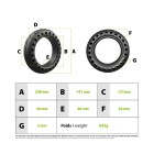 Pneu plein Zero 8 & 9 avant Inokim Light 1 & 2 pour trottinette électrique - wattiz