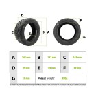 Pneu Kugoo G booster/G2 Pro tubeless pour trottinette électrique - wattiz