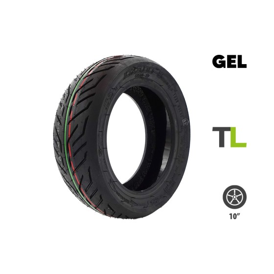 Pneu 10x3.00-6 CST tubeless avec gel anti crevaison Dualtron Victor Nami Klima pour trottinette électrique - Wattiz
