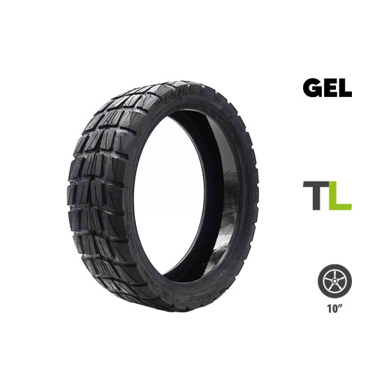 Pneu 80/55-8 avec gel anti crevaison pour trottinette électrique - Wattiz