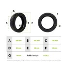 Pneu 80/55-7.5 avec gel anti crevaison pour trottinette électrique - Wattiz