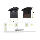Plaquettes de freins ventilées Dualtron Thunder pour trottinette électrique - Wattiz