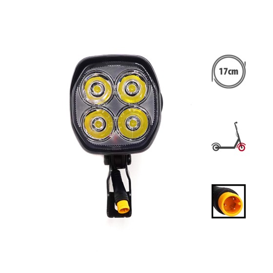 Eclairage avant Kukirin EU24-G2 Pro pour trottinette électrique - Wattiz
