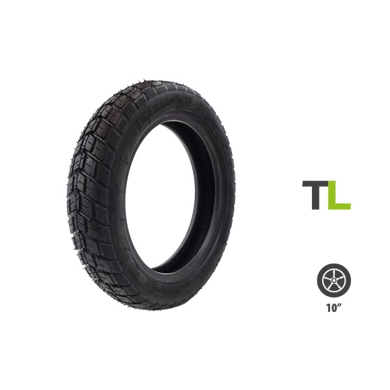 Pneu 10x2.50-6.5 Tubeless pour trottinette électrique - Wattiz