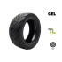 Pneu 90/65-6.5 tubeless + gel anti crevaison pour trottinette électrique - wattiz