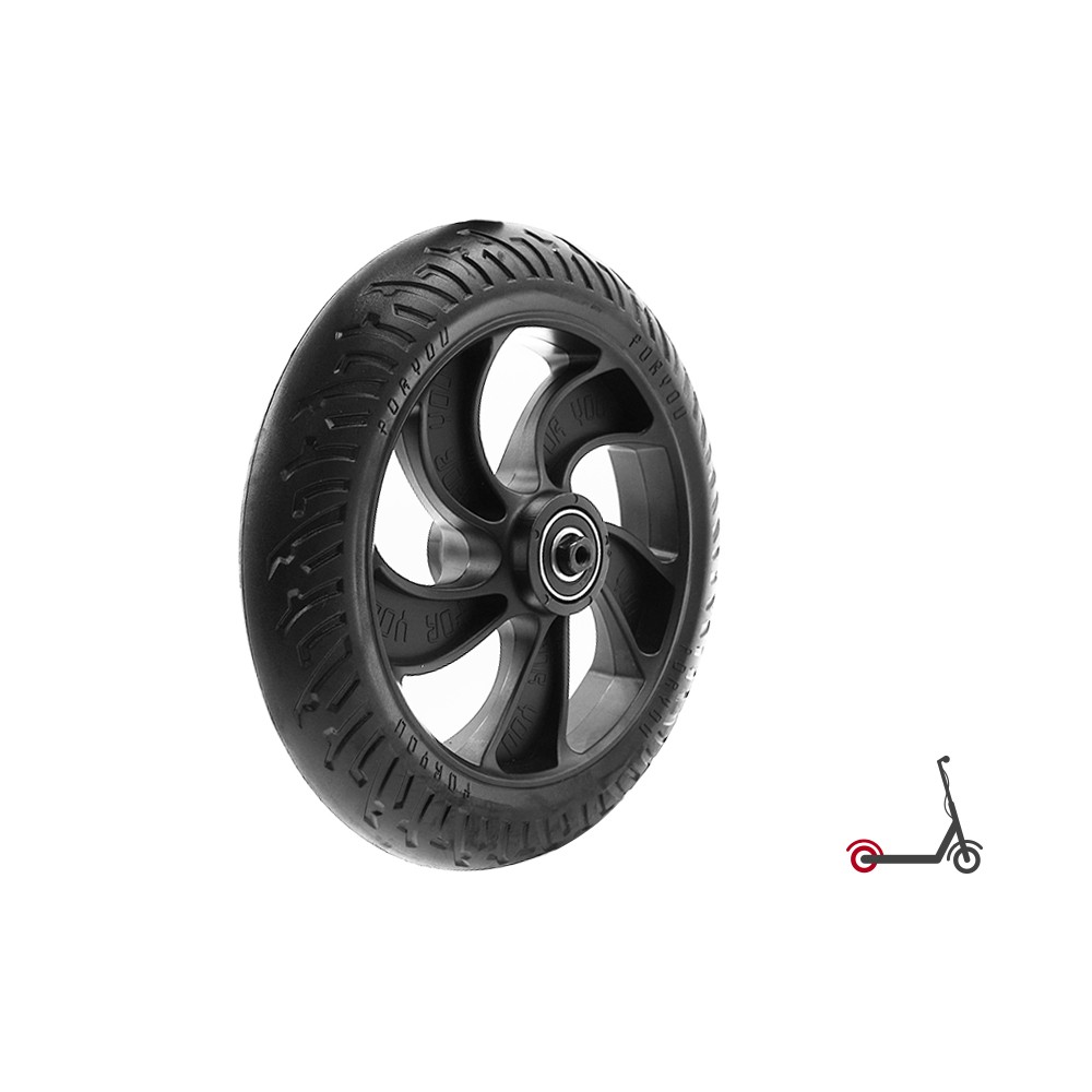 Rueda trasera completa Kugoo S1/Moovway i22/Goride 80Pro/Etwow S2 para patinete eléctrico - wattiz