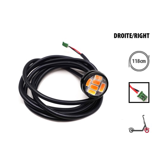 Jobb első indexlámpa Rovoron R7|Minimotors