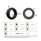 Pneu plein pour Dualtron mini pour trottinette électrique - wattiz