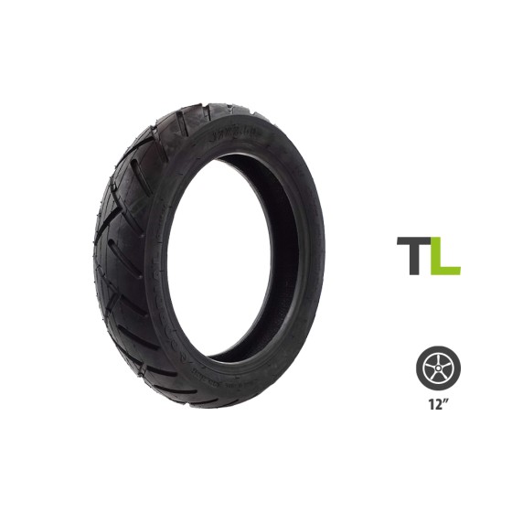 Pneu 12x2.50 tubeless route pour trottinette électrique - Wattiz