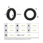 Pneu 12x2.50 Tubeless Route|Yuanxing