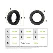 12x3.0 tubeless semi off-road tire for electric scooter - Wattiz