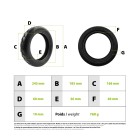 250x54-es tubeless gumi + szivárgásgátló géltöltet Xiaomi Scooter 4-hez|Yuanxing