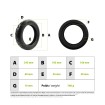 250x54 tubeless tire + Xiaomi Scooter 4 puncture-proof gel for electric scooter - Wattiz