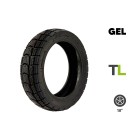 Dæk 10x2.75-6.5 punkteringsfri gel til el-scooter - wattiz