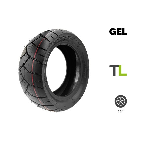100/55-6,5-es útikerék tubeless kivitelben, pukkanásgátló géllel|Wattiz