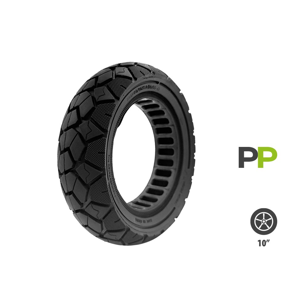 Solid tire 10x3 (255x80) for electric scooter - Wattiz