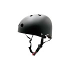 Kask rowerowy / hulajnogowy czarny z LED|Wattiz