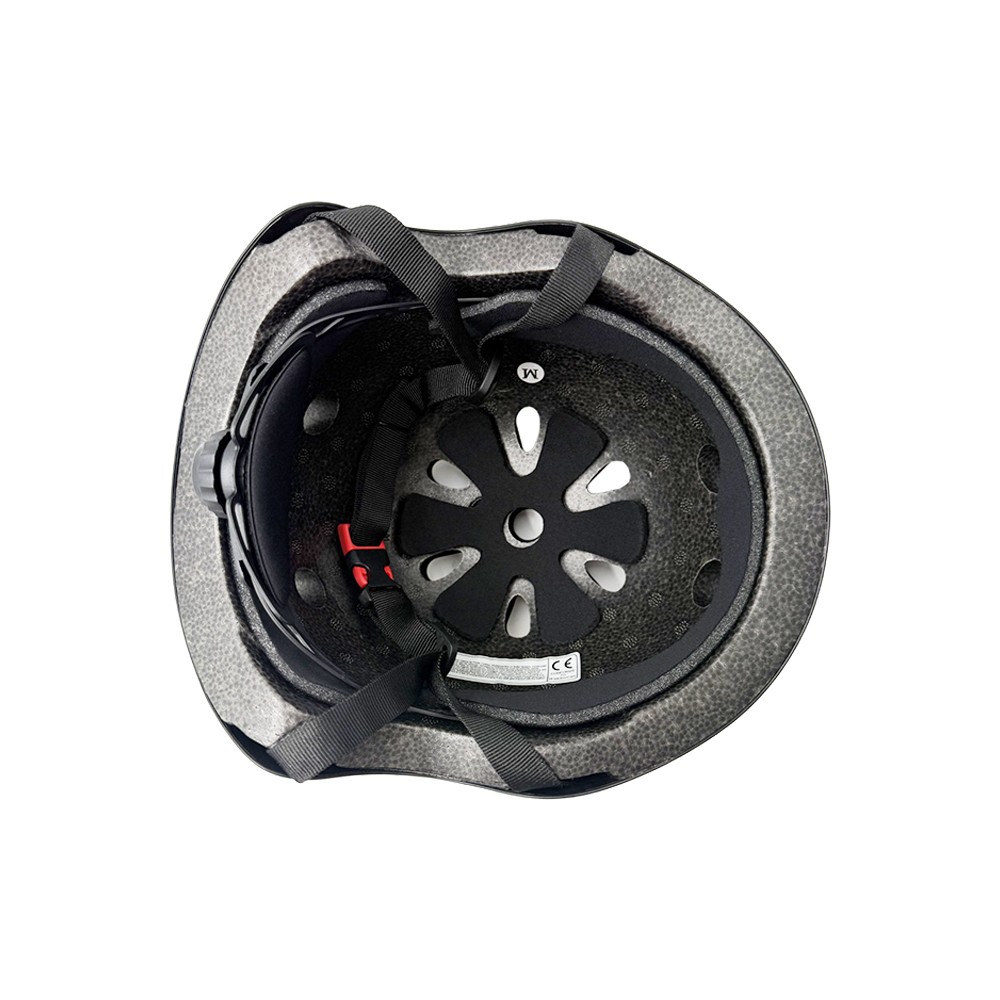 Black scooter helmet (size M or L) for electric scooter - wattiz