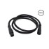 Waterproof cable 60cm 6 pins for electric scooter - Wattiz